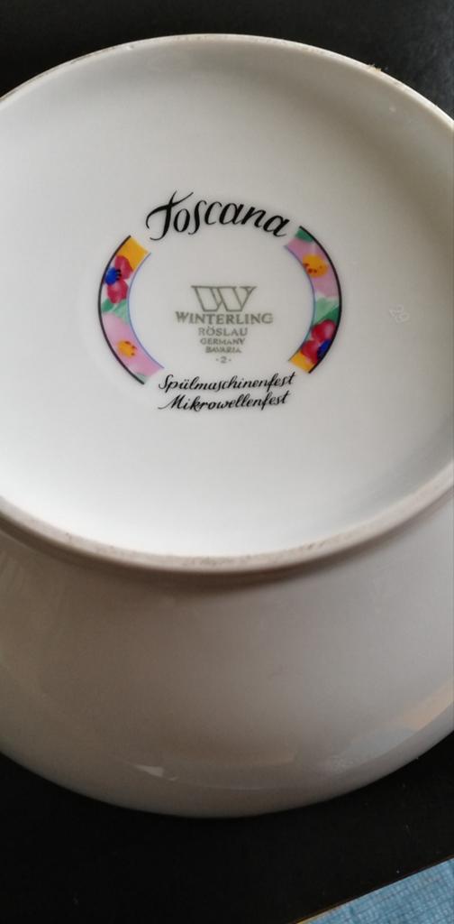 Winterling Toscana terinne. Zo goed als nieuw, Ophalen, Zo goed als nieuw, Porselein, Overige stijlen