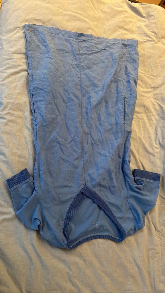 Sandwich(studio anneloes)linnen jurkje hemelsblauw maat 40, Kleding | Dames, Jurken, Ophalen of Verzenden, Zo goed als nieuw, Maat 38/40 (M)
