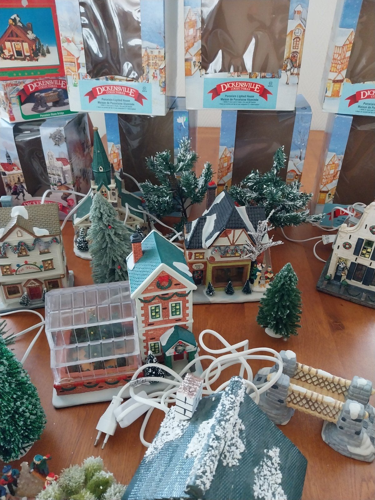 kerst miniatuurtjes, Diversen, Kerst, Ophalen of Verzenden