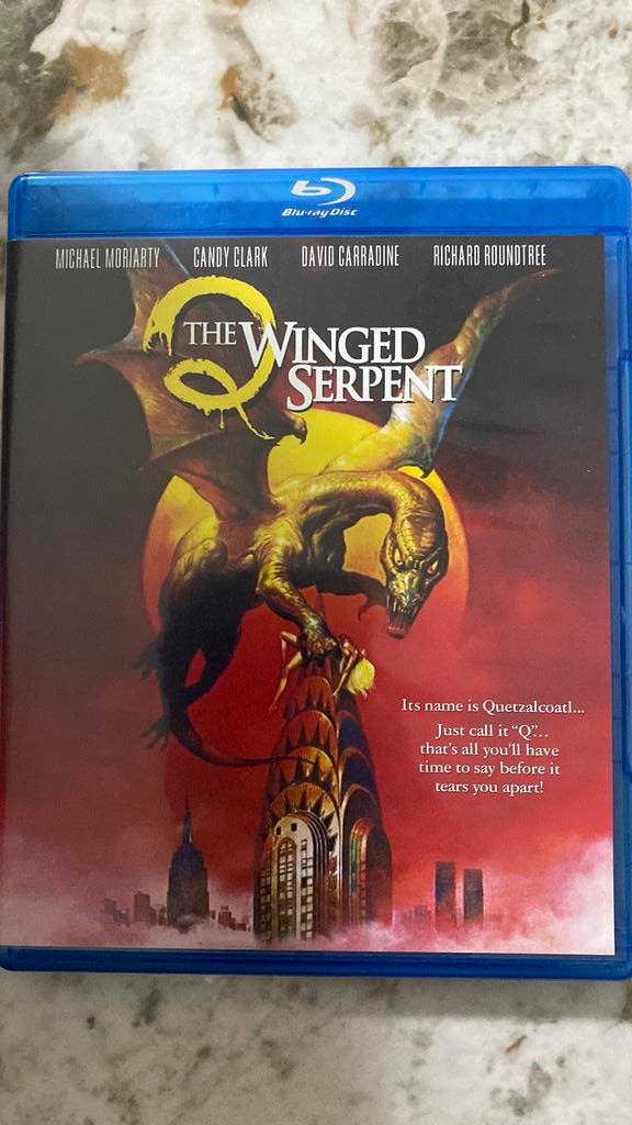 The winged serpent blu ray, Ophalen of Verzenden, Zo goed als nieuw, Thrillers en Misdaad