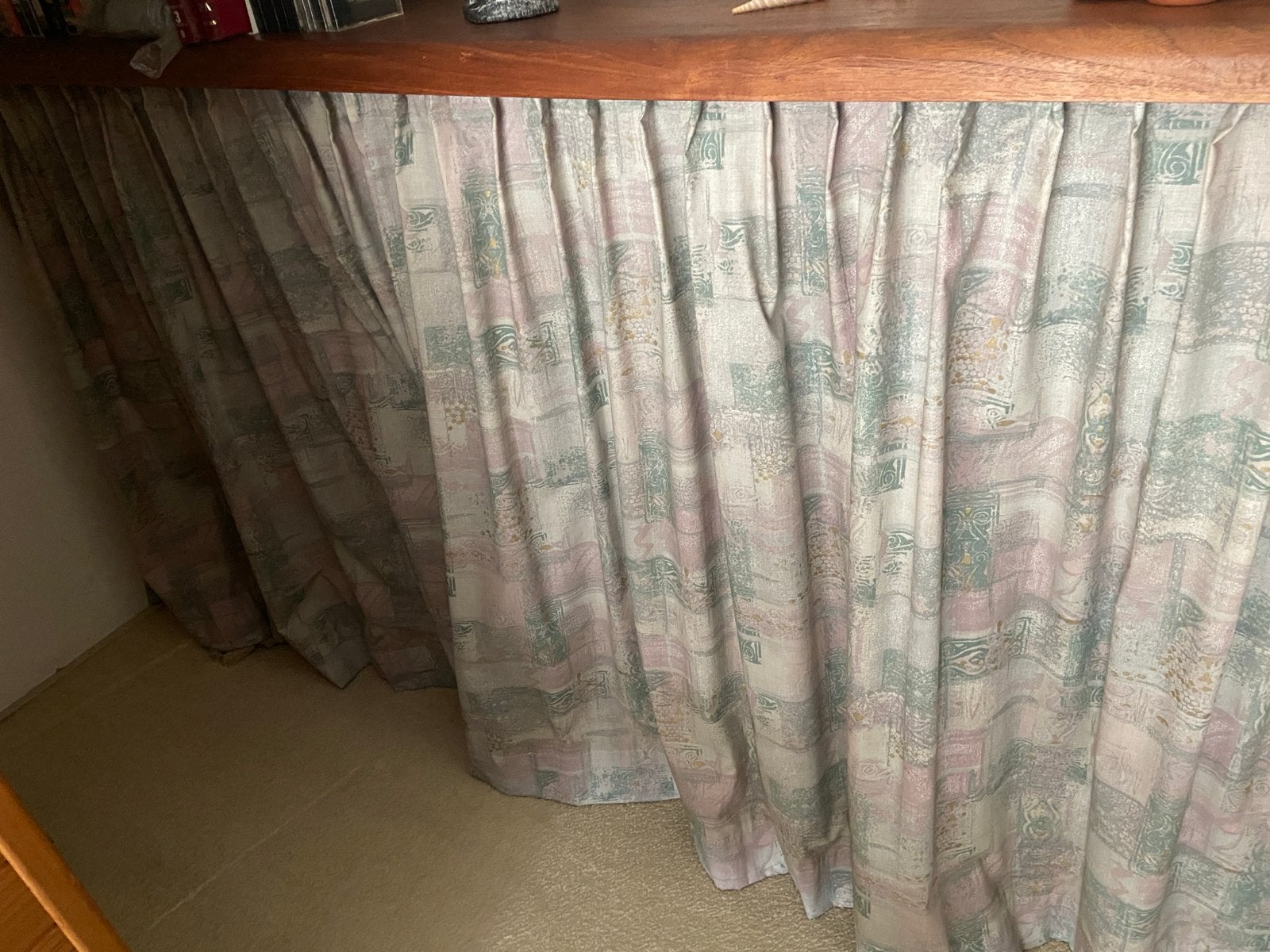 Vintage Opklapbed 1.20 m hoog x2.11 m met matras, Ophalen, 210 cm, Overige maten, Metaal