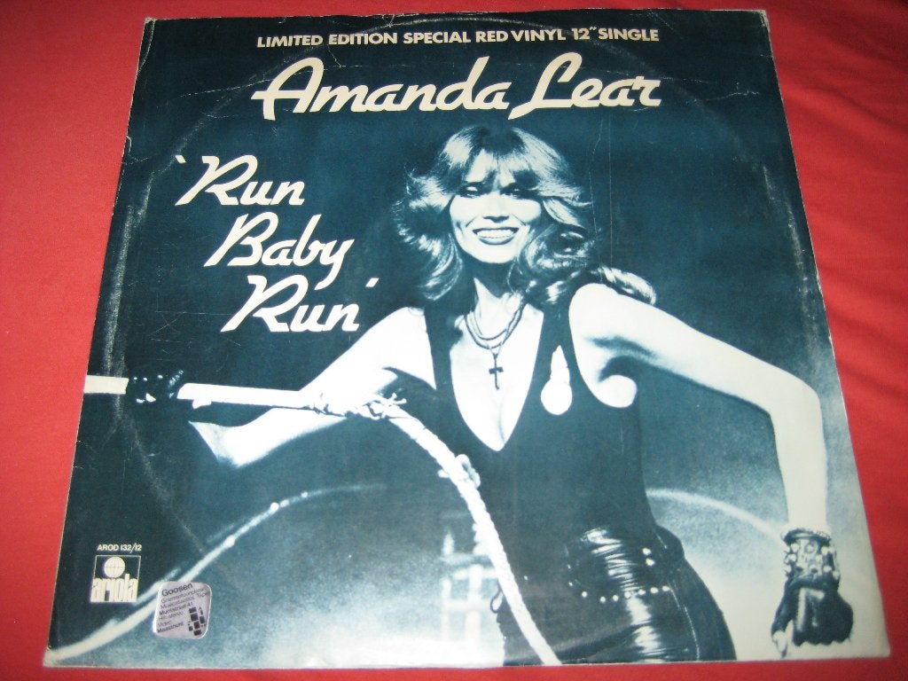 Maxi-Single, Amanda Lear: Run Baby Run (2021-12-29), Cd's en Dvd's, Ophalen of Verzenden, Zo goed als nieuw
