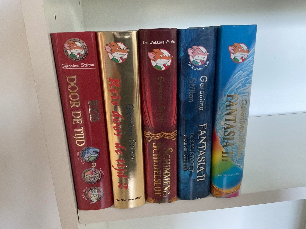 Geronimo Stilton (dikke boeken), Ophalen of Verzenden, Zo goed als nieuw, Geronimo Stilton, Fictie algemeen