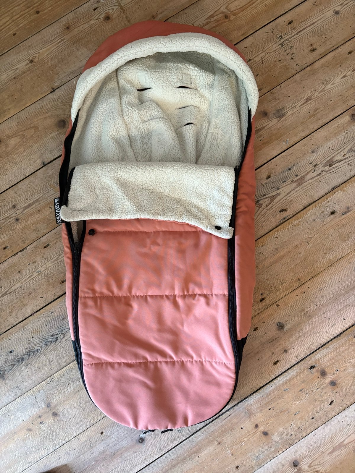 Babyzen YOYO voetenzak - Roze/Oranje - Ophalen de Pijp, Ophalen of Verzenden, Zo goed als nieuw