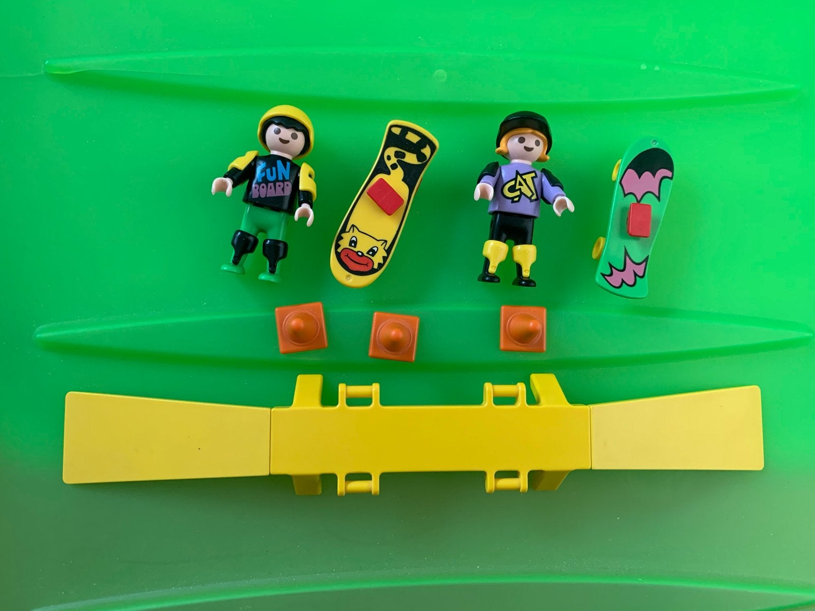 Playmobil Skateboarders 3709 - Complete set, Gebruikt, Complete set, Ophalen of Verzenden, Figuren