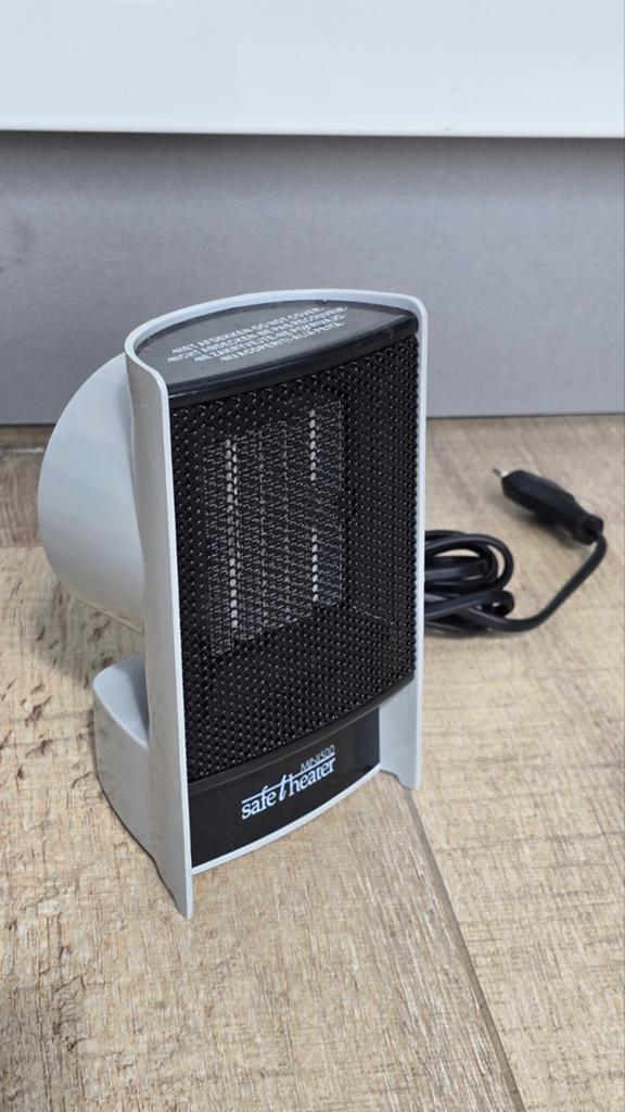 2x Safe T Heater Mini 500 - Compacte elektrische kachel, Caravans en Kamperen, Kampeeraccessoires, Ophalen of Verzenden