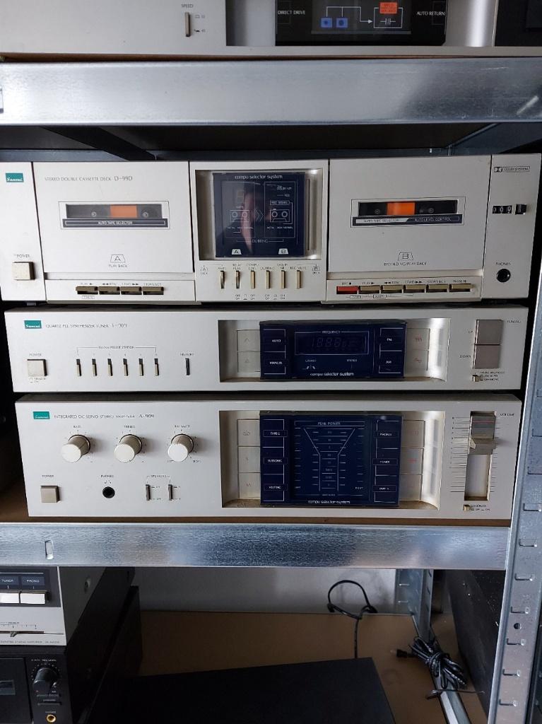 Unieke Vintage Audio set uit 1983 van SANSUI, Ophalen