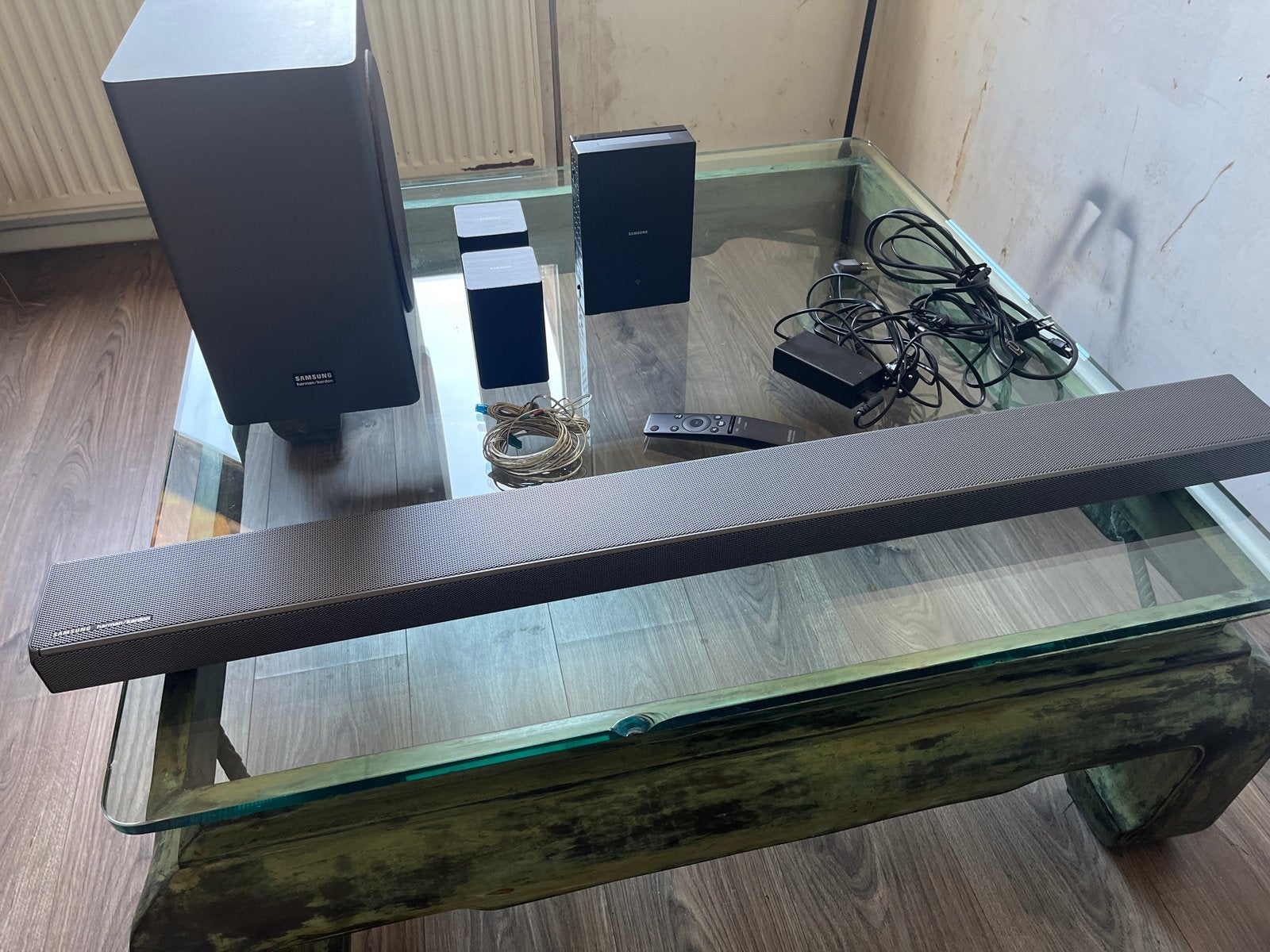 Samsung Harman/Kardon HW-Q60R/XN Soundbar met Subwoofer, Losse componenten, Zo goed als nieuw, Speakers, Ophalen