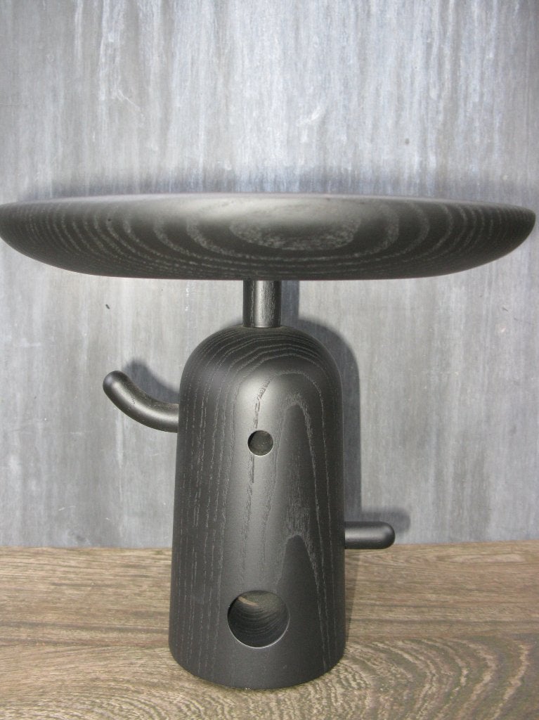 CASSINA JAIME HAYON CENTREPIECE/SCHAAL HOUT DESIGN, Zwart, Hout, Gemerkt, Schaal