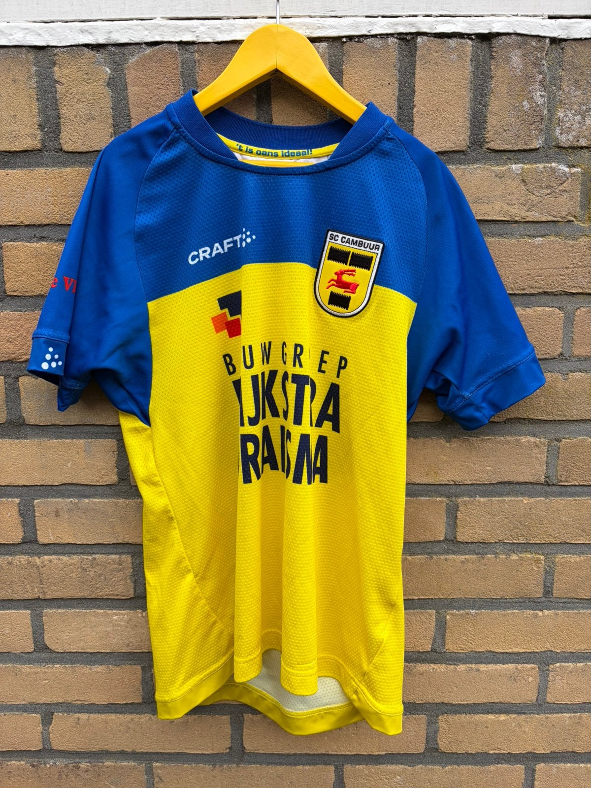 SC Cambuur thuisshirt 2021/2022 kids maat 158/164, Maat XS of kleiner, Ophalen of Verzenden, Gebruikt, Shirt