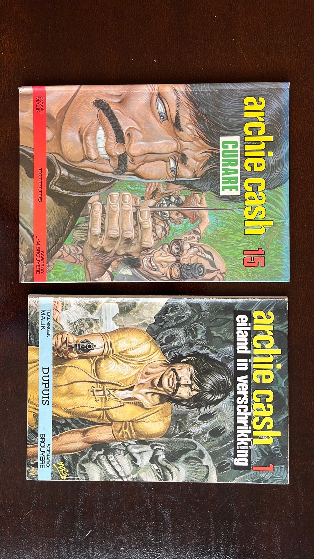 Archie Cash 1 en 15, Meerdere stripboeken, Ophalen of Verzenden, Gelezen