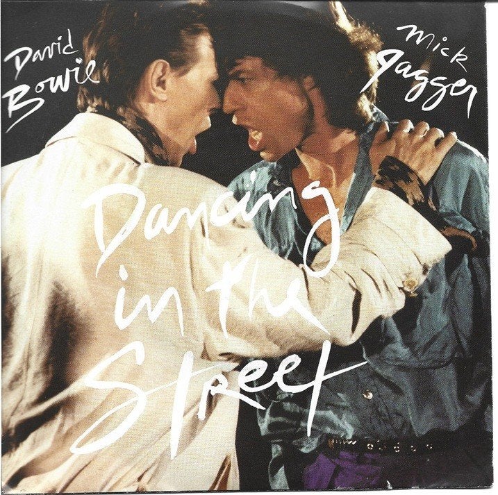 David Bowie & Mick Jagger - Dancing in the Street, Gebruikt, Verzenden, 7 inch, Fotohoes