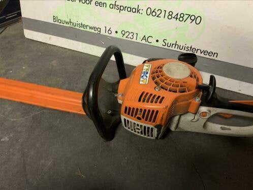 heggenschaar Stihl hs 45 klusjes machine, Tuin en Terras, Ophalen of Verzenden, Gebruikt, Benzine, STIHL