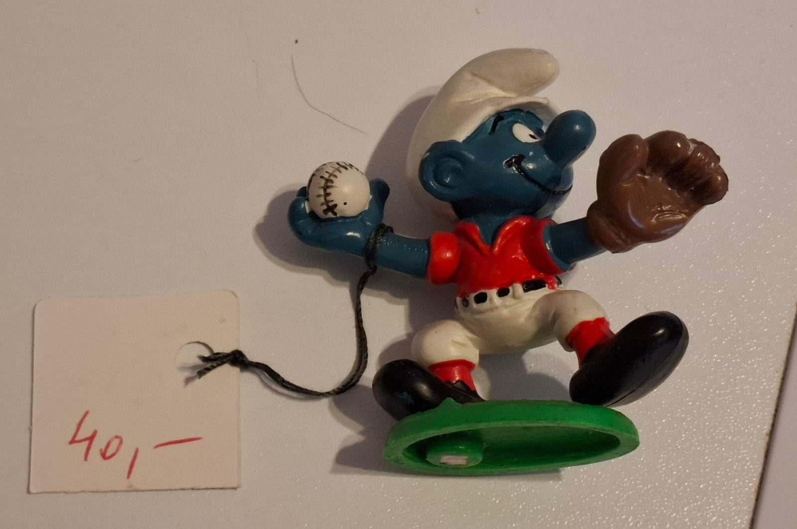 Schleich Smurf 20166 Baseball Werper Pitcher 1983, Ophalen of Verzenden