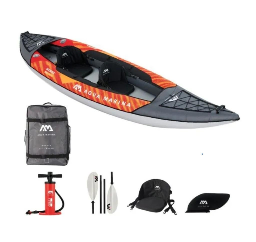 Opblaasbare Kajak, Watersport en Boten, Ophalen, Opblaasbaar, Nieuw, 2-persoons