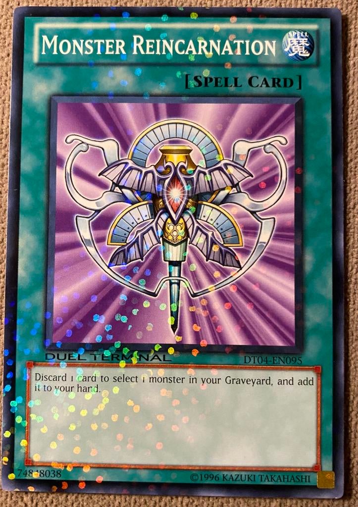 Yu-Gi-Oh! Monster Reincarnation DT04 Duel Promo !, Hobby en Vrije tijd, Verzamelkaartspellen | Yu-gi-Oh!, Ophalen of Verzenden