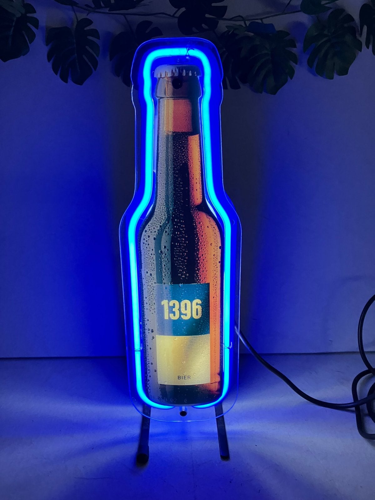 Gaffel 1396 bier, neon bierlamp lichtreclame reclame lamp, Verzamelen, Merken en Reclamevoorwerpen, Ophalen of Verzenden, Gebruikt