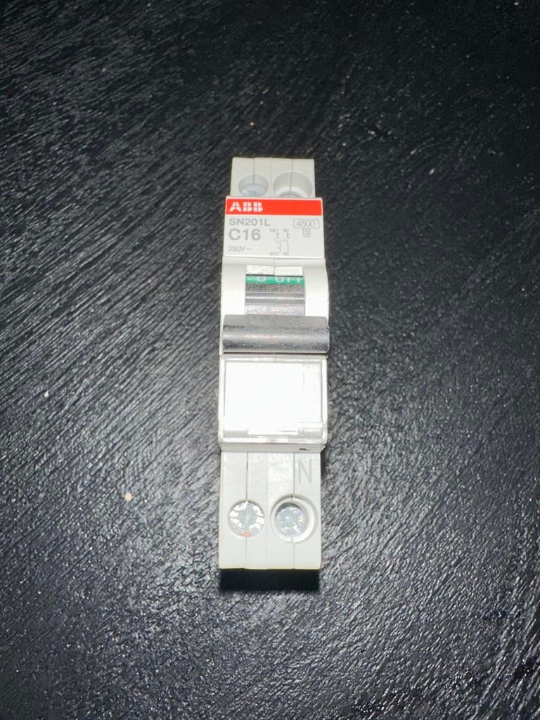 ABB SN201L C16 automaat, Ophalen of Verzenden, Gebruikt