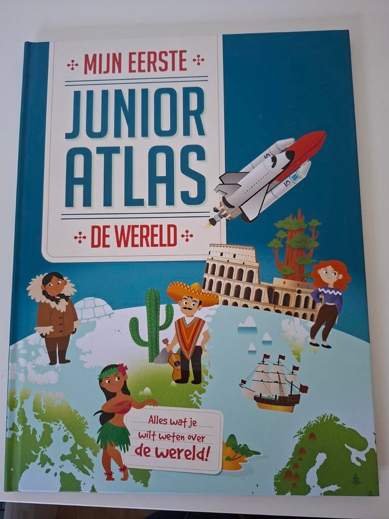 Kinderatlas De wereld, Boeken, Ophalen of Verzenden, Zo goed als nieuw, Fictie algemeen