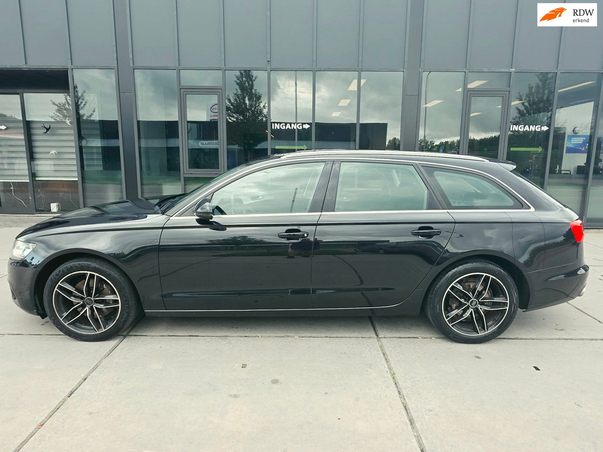 Audi A6 Avant 2.0 TDI Pro Line - Navi - Automaat - Clima -, Auto's, Euro 5, Stof, Gebruikt, Zwart