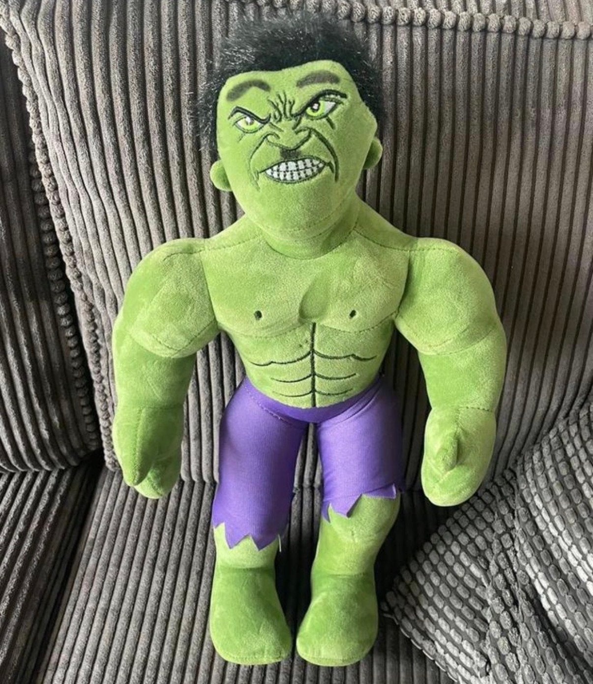 Hulk Knuffel - Marvel Superheld Pluche Speelgoed, Groen, Overige merken, Overige karakters, Overige typen