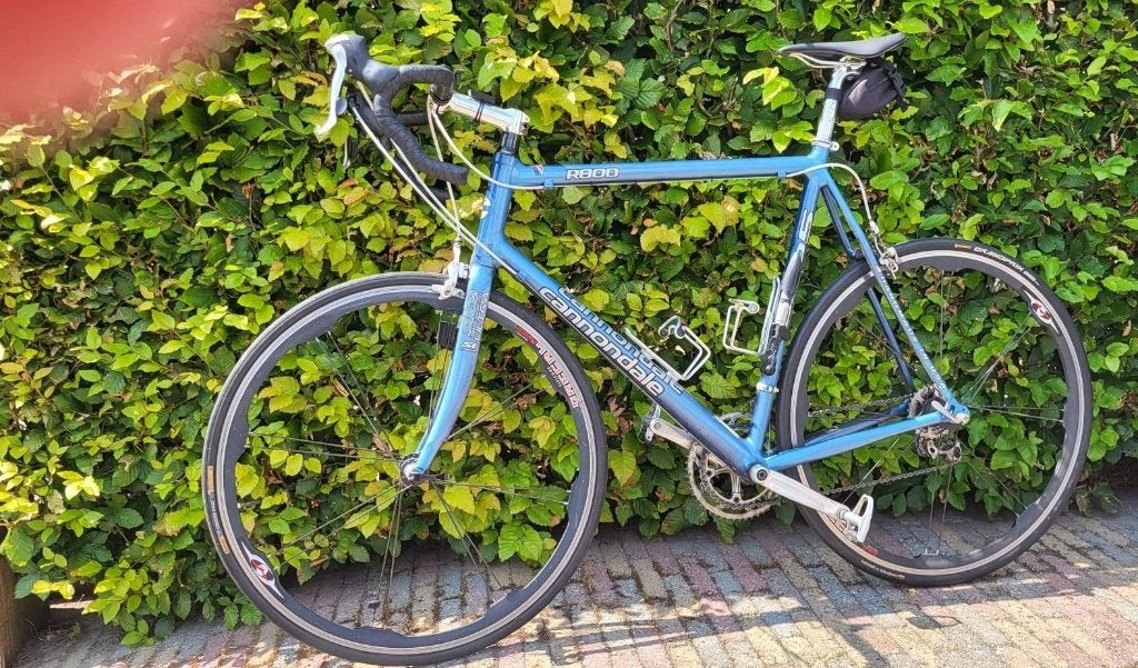 Racefiets Canondale 61-62, Fietsen en Brommers, Fietsen | Racefietsen, 28 inch, Gebruikt, Velgrem, Aluminium