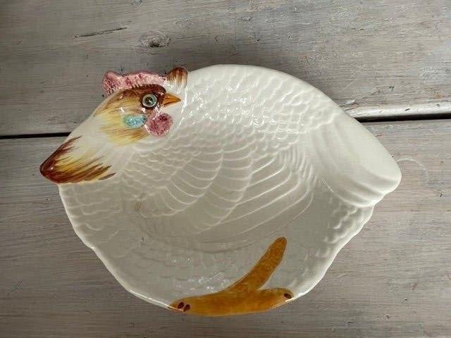 Vintage schaaltje kip / haan porselein. Leuk voor Pasen., Ophalen, Zo goed als nieuw