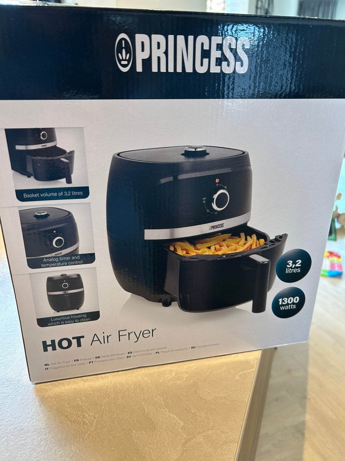 Princess Airfryer 3,2 Liter NIEUW