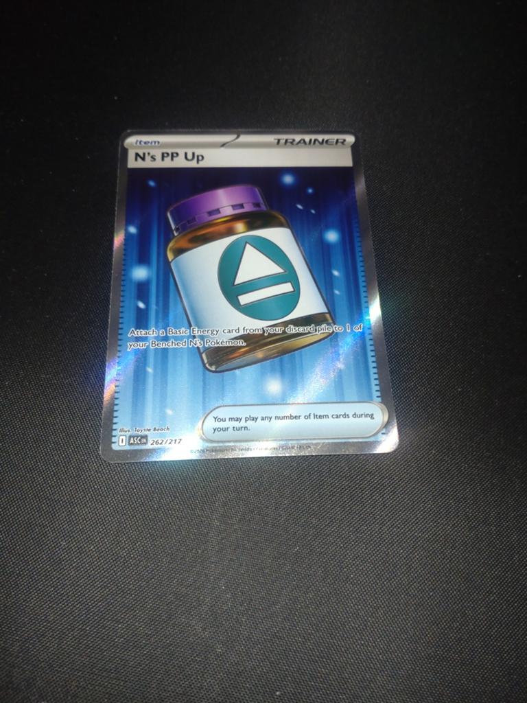 N's PP Up (ASC 262)
Ascended Heroes Pokémon, Verzenden, Zo goed als nieuw, Losse kaart