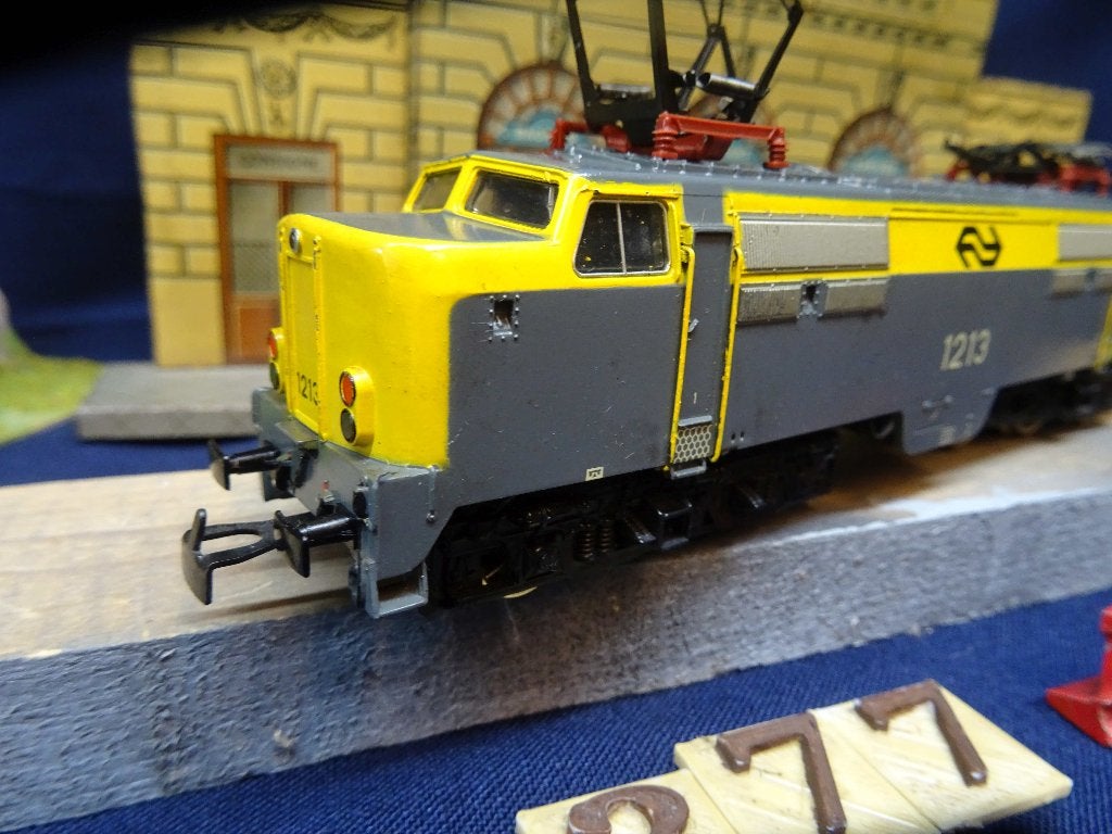 377=Marklin 3168 van de Nederlandse spoorwegen.710, Wisselstroom, Gebruikt, Locomotief, Ophalen of Verzenden