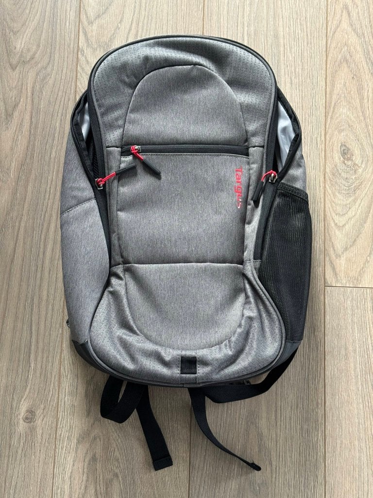 Targus Laptop rugtas, Meerdere vakken, 15 inch, Grijs, Nieuw