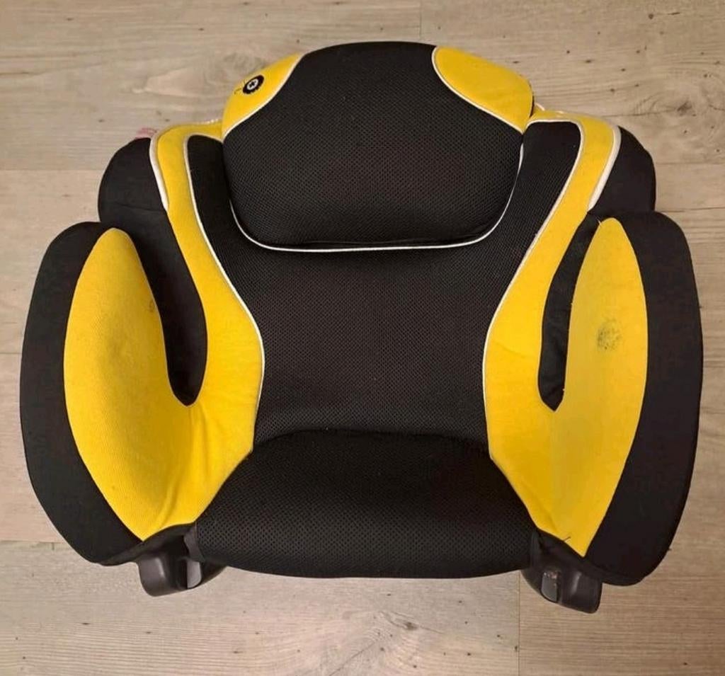 Zwart/geel kinderzitje - comfortabel en veilig, Overige merken, 15 t/m 36 kg, Ophalen of Verzenden, Gebruikt