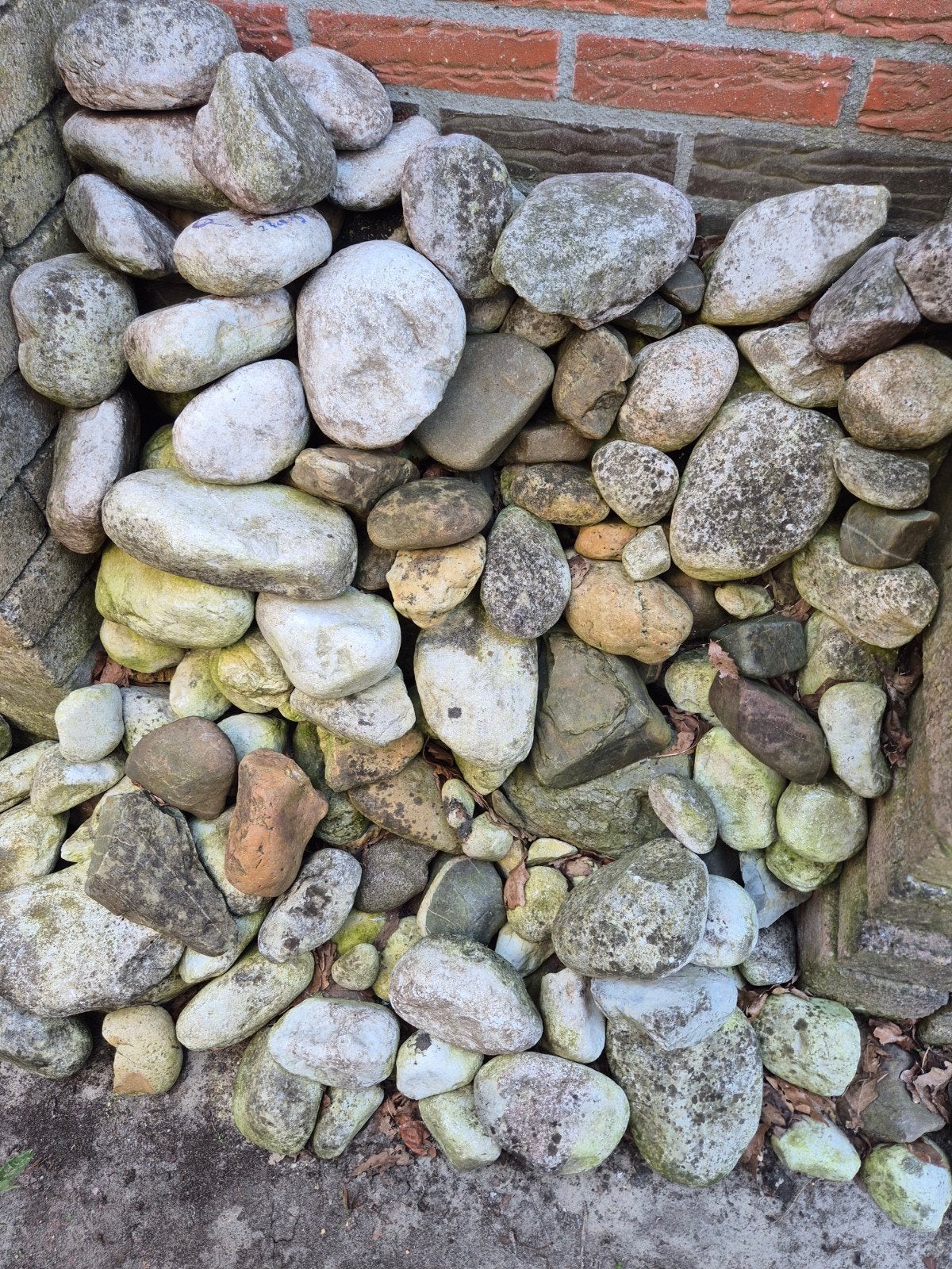 Natuurstenen ca 0.25m2, Ophalen, Grijs, Graniet, Overige typen