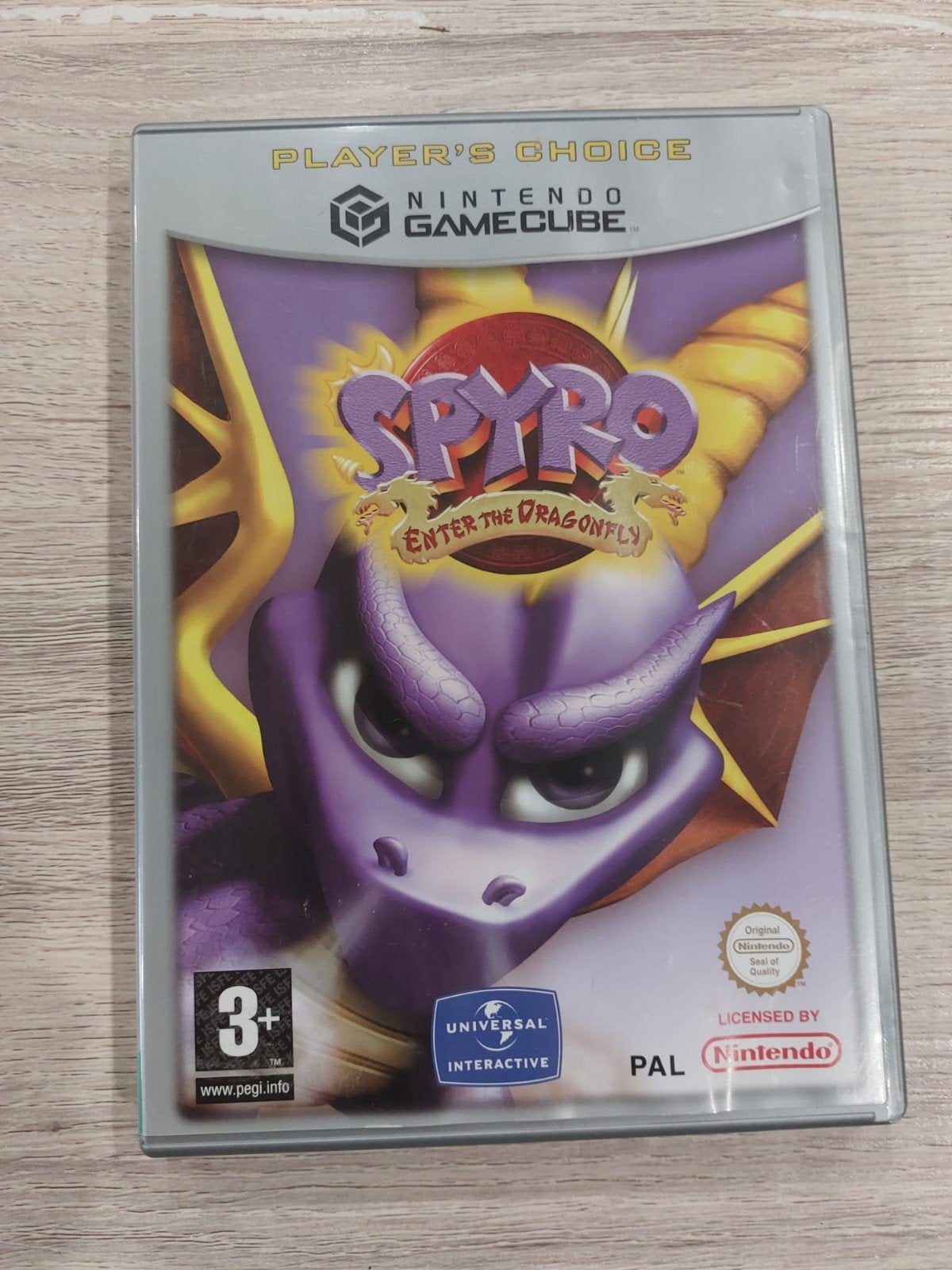 Spyro Enter The Dragonfly Gamecube/Wii., Avontuur en Actie, 1 speler, Ophalen of Verzenden, Zo goed als nieuw