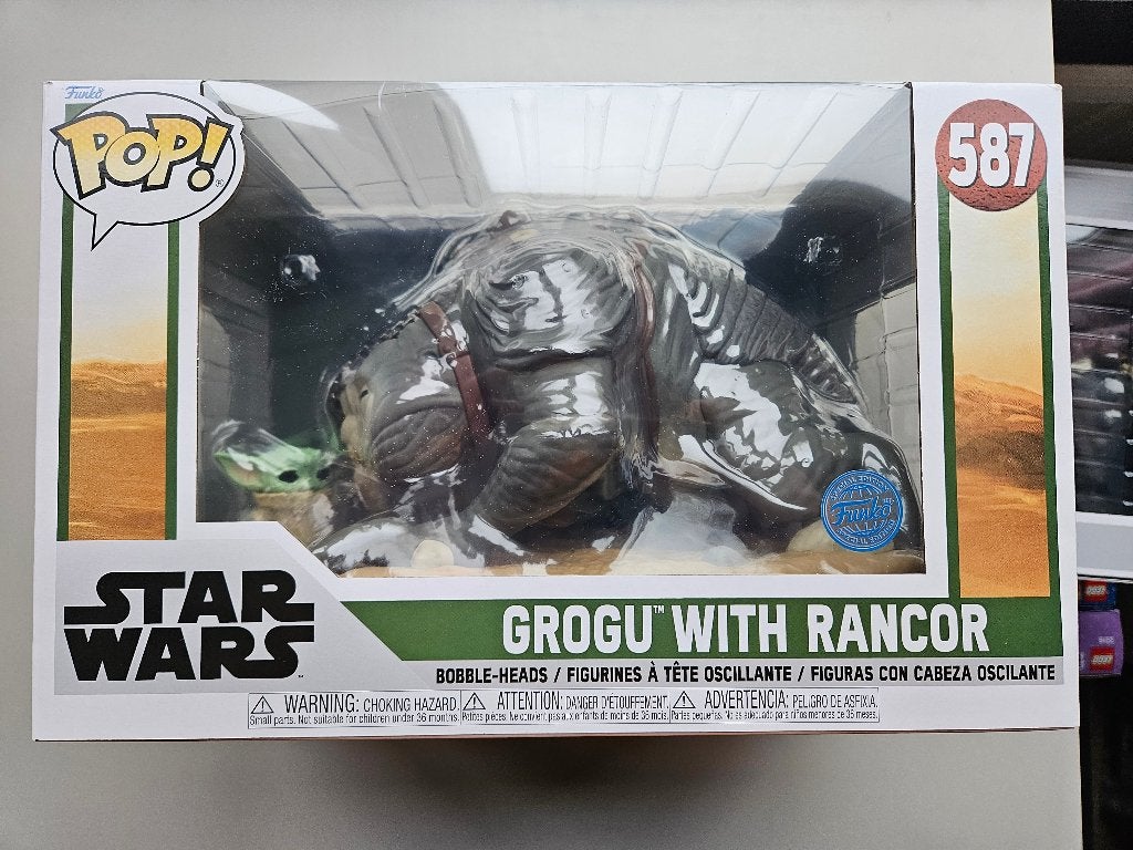 Funko Pop! Star Wars Grogu with Rancor #587, Ophalen of Verzenden, Nieuw