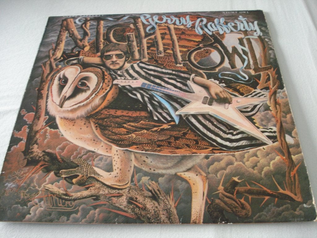 GERRY RAFFERTY - NIGHT OWL singer-songwriter ,folk rock, Ophalen of Verzenden, Gebruikt