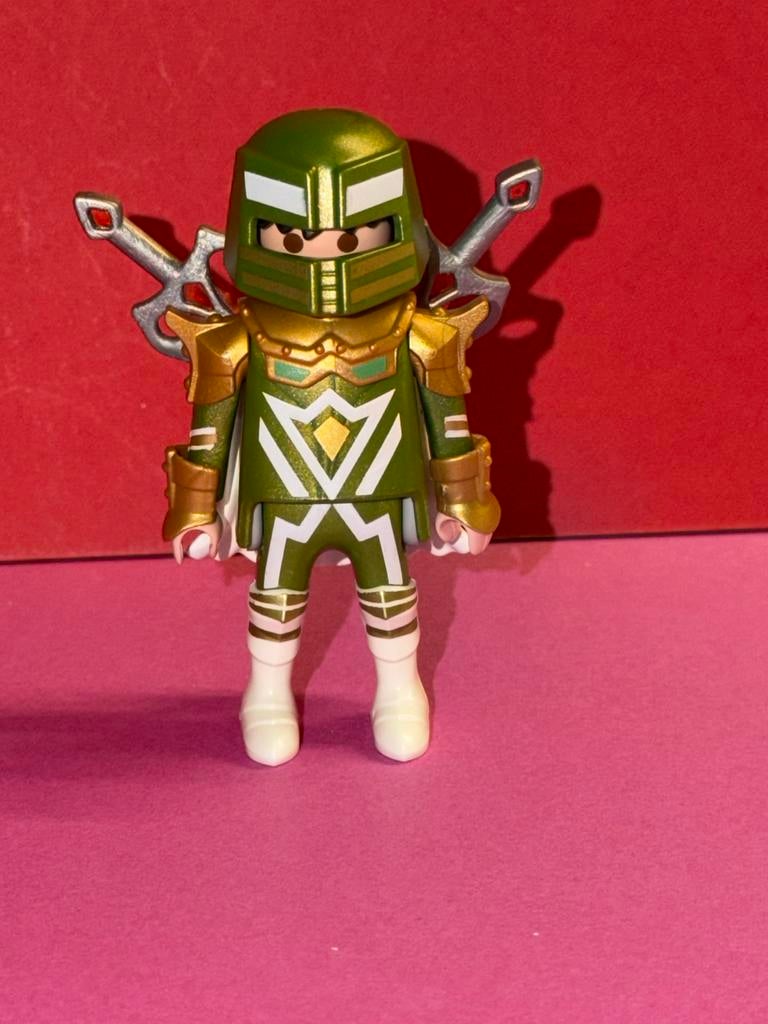 Mrt 124: playmobil: serie 15: groene ridder, Ophalen of Verzenden, Nieuw, Complete set
