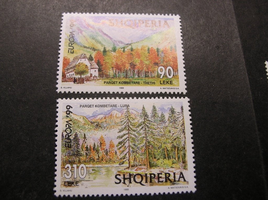 Cept/Verenigd Europa Albanië 1999, Verzenden, Overige landen, Postfris