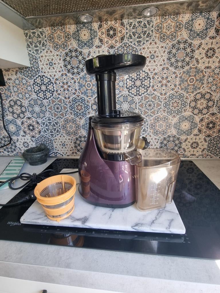 Versapers Slowjuicer - Paars, Ophalen of Verzenden, Gebruikt