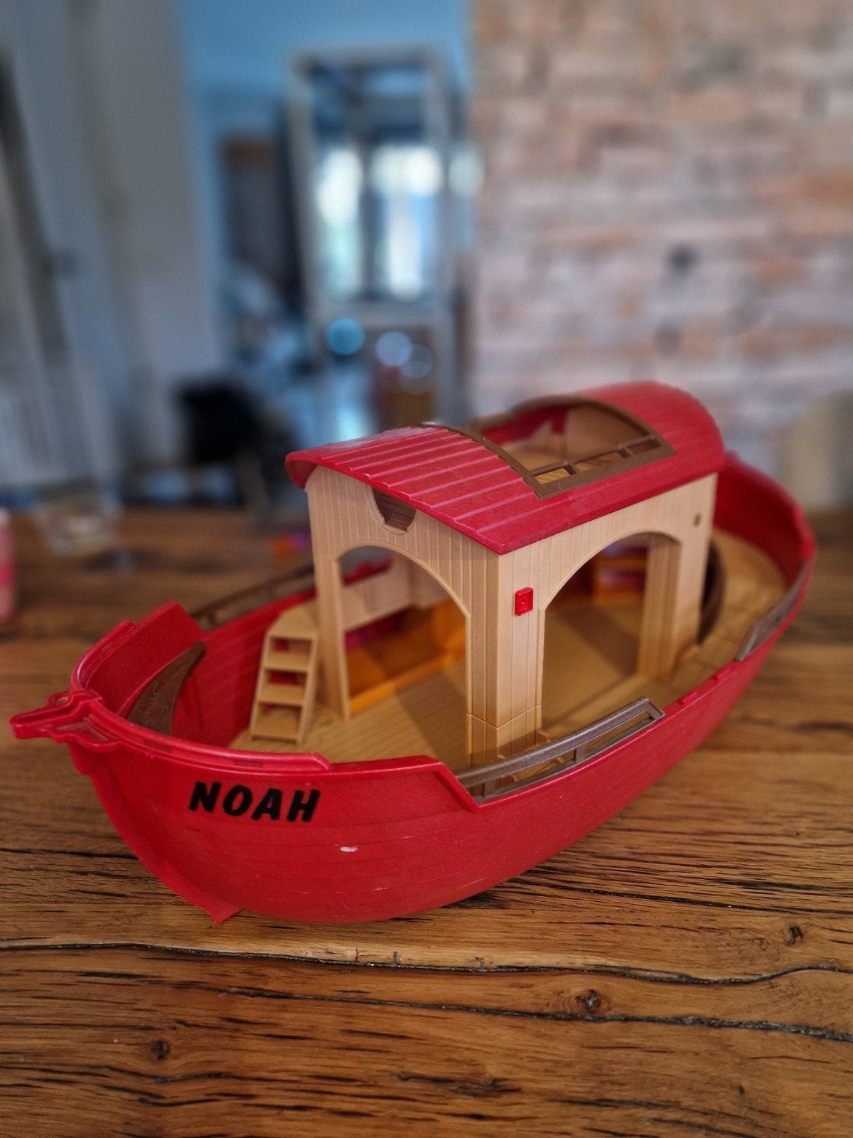 playmobilspeelboot 'Noah' - Perfect voor fantasierijk spel, Ophalen of Verzenden, Gebruikt, Jongen of Meisje