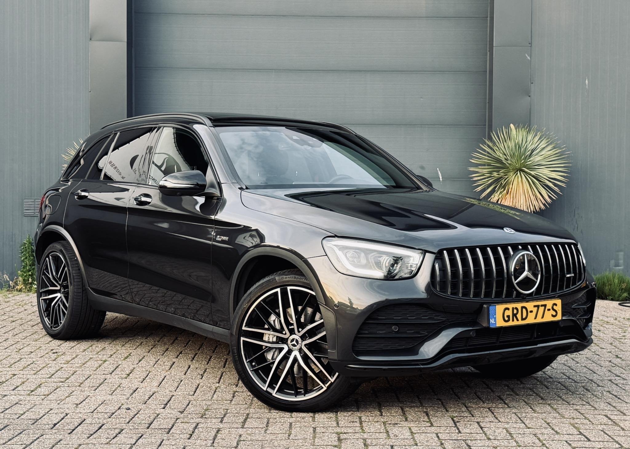 Mercedes-Benz GLC-klasse AMG 43 4MATIC Pano/Navi/Burmester, Auto's, Automaat, Gebruikt, 390 pk, Automatische klimaatregeling