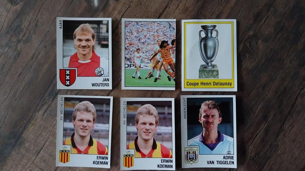 Panini voetbal 89, Ophalen of Verzenden, Zo goed als nieuw, Overige binnenlandse clubs, Poster, Plaatje of Sticker