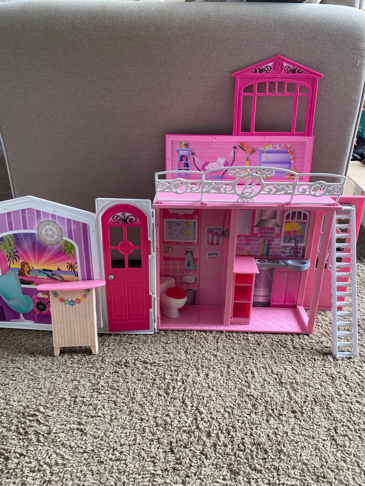 Barbie Droomhuis - Compleet en in goede staat, Ophalen of Verzenden, Gebruikt, Barbie