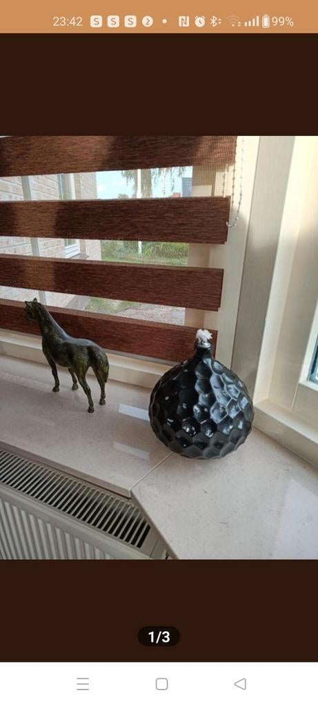 Olie lamp kaars, Overige materialen, Ophalen of Verzenden, Zo goed als nieuw, Kandelaar