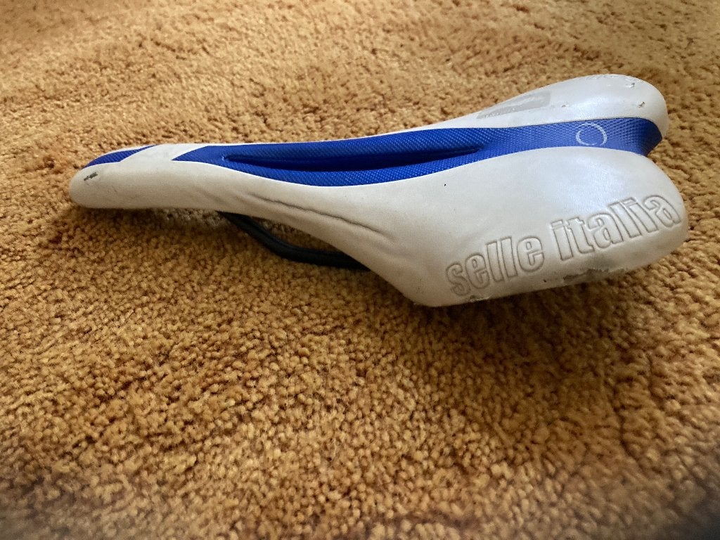 Selle italia  x1 racezadel, Overige merken, Gebruikt, Leer, Ophalen of Verzenden