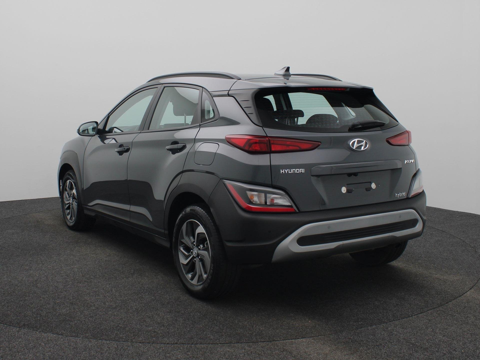 Hyundai Kona 1.6 GDI HEV Comfort Smart Automaat | Navigatie, Auto's, Stof, Euro 6, Wit, SUV of Terreinwagen