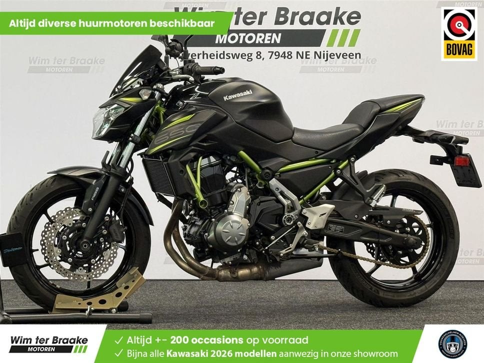 Kawasaki Z 650 ABS (bj 2019) 41,200 km, Motoren, 2 cilinders, Bedrijf, Onbekend, KAWASAKI