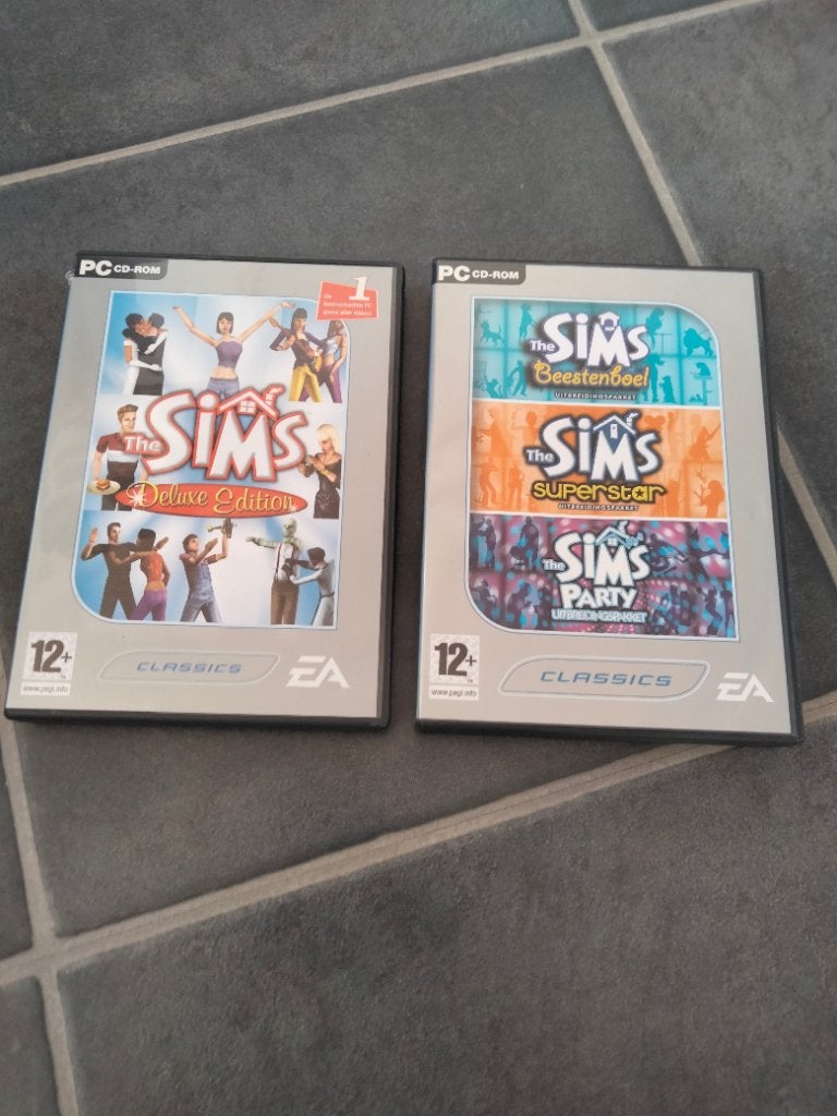 Sims spellen voor de pc, 1 speler, Ophalen of Verzenden, Zo goed als nieuw, Vanaf 12 jaar