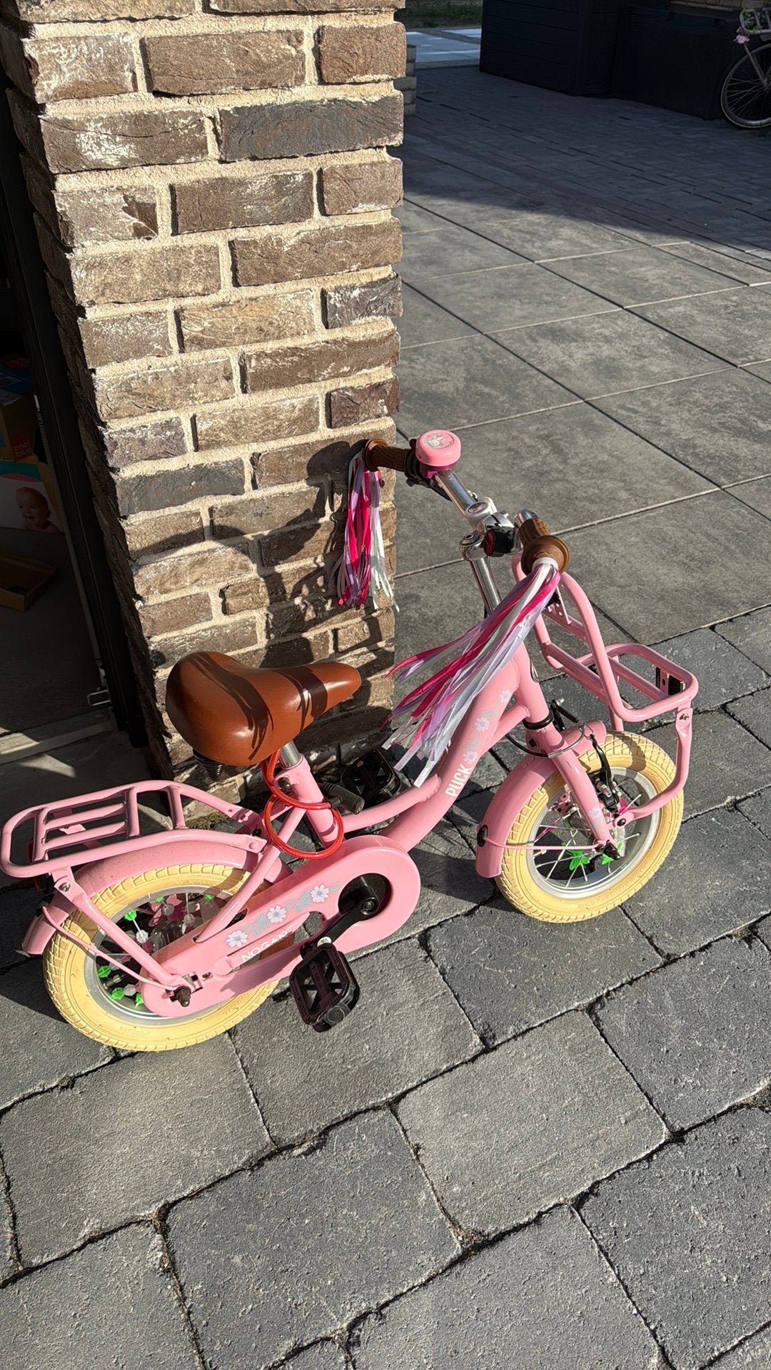 Puck fiets 12,5 met zijwielen, Ophalen, Zo goed als nieuw, Minder dan 16 inch