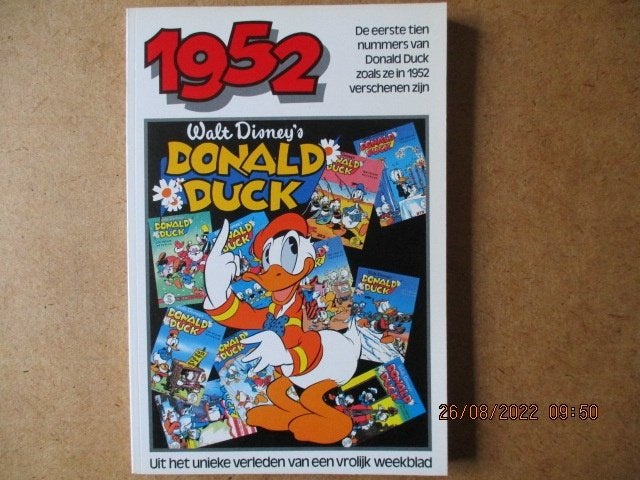 adv6982 donald duck jubileum 1, Eén stripboek, Ophalen, Gelezen